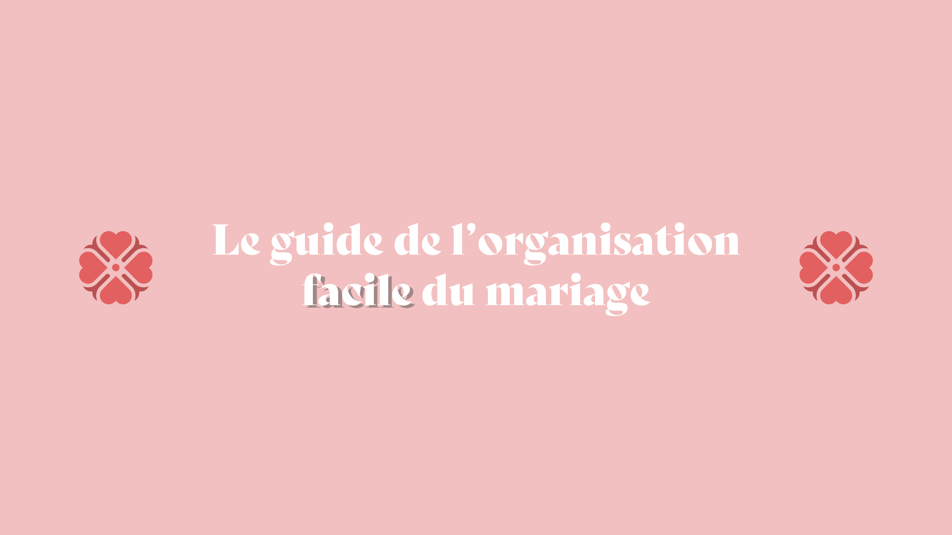 Plannings à imprimer pour votre organisation du mariage